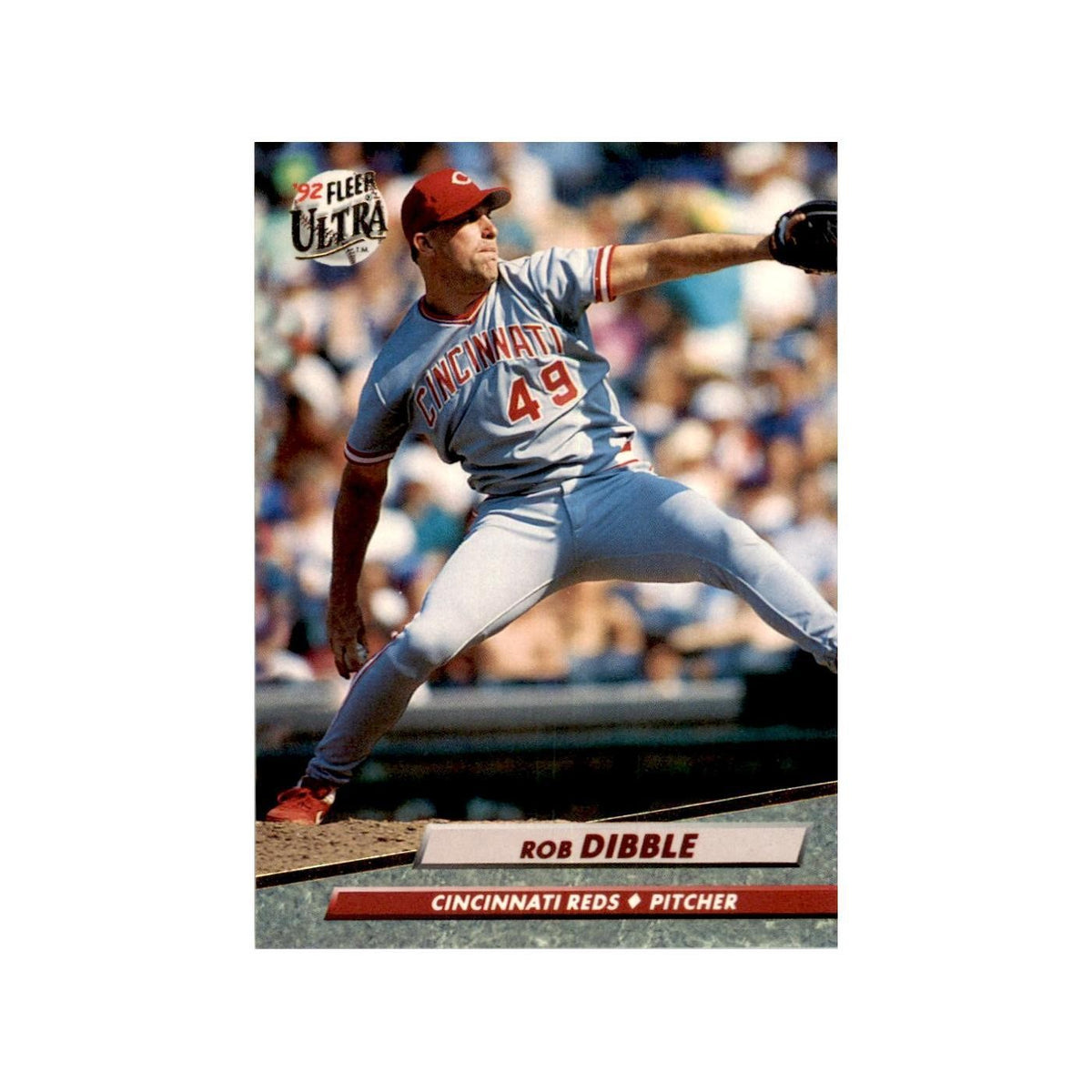 1992 Fleer Ultra Rob Dibble Baseball Cards #187