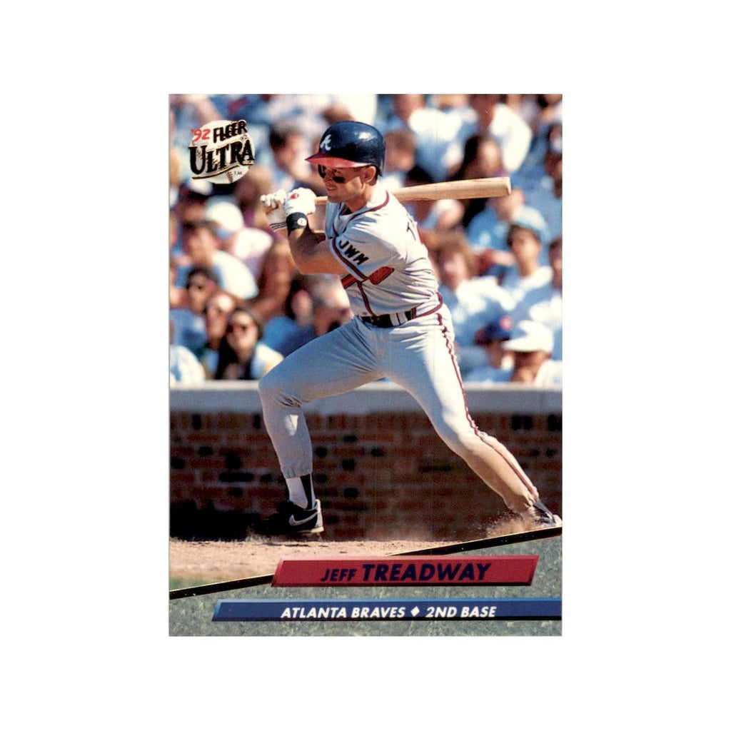 1992 Fleer Ultra Jeff Treadway Baseball Cards #171
