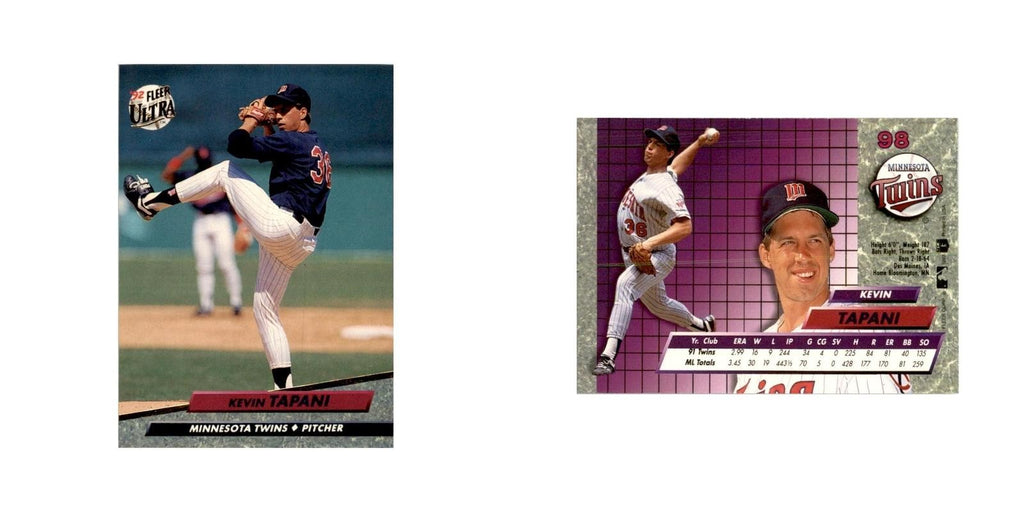1992 Fleer Ultra Kevin Tapani Baseball Cards #98