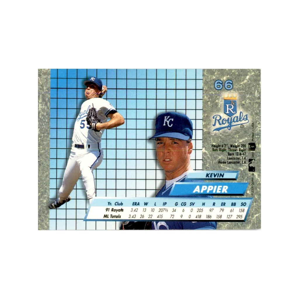 1992 Fleer Ultra Kevin Appier Baseball Cards #66