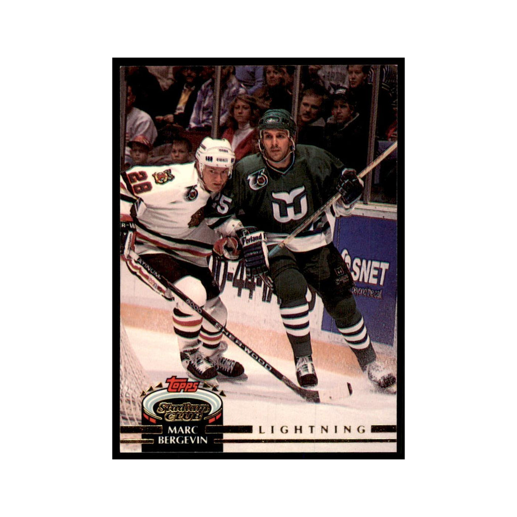 1992 Stadium Club Marc Bergevin Hockey Cards #174