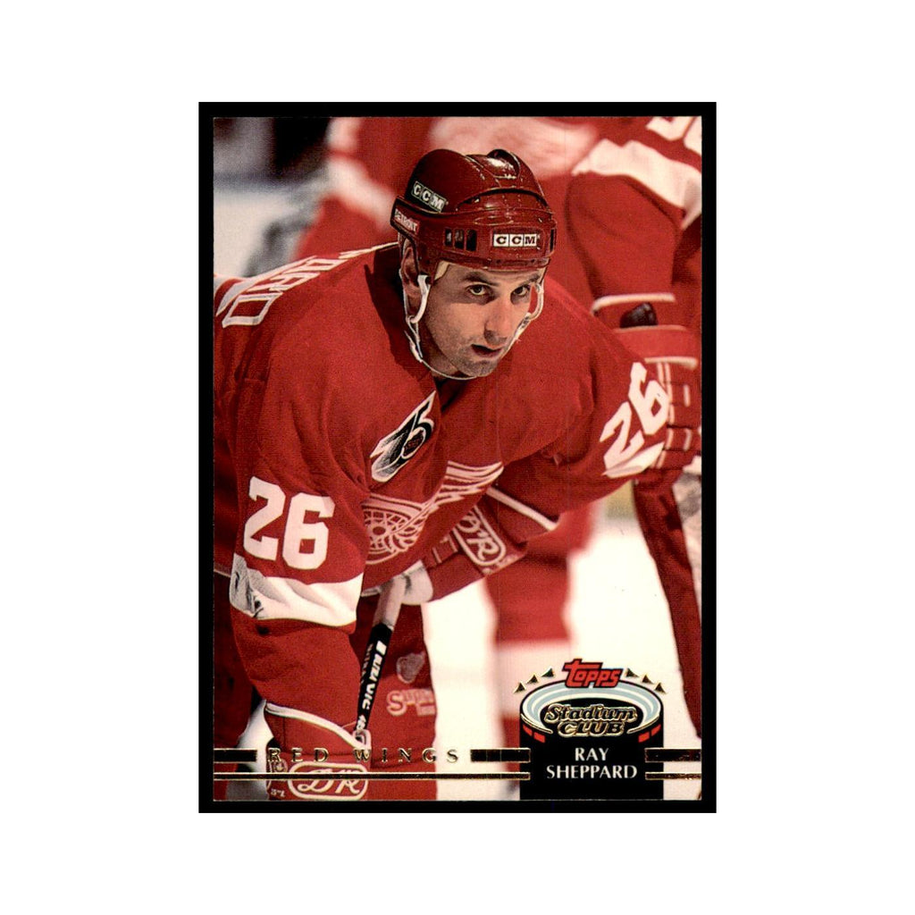 1992 Stadium Club Ray Sheppard Hockey Cards #85