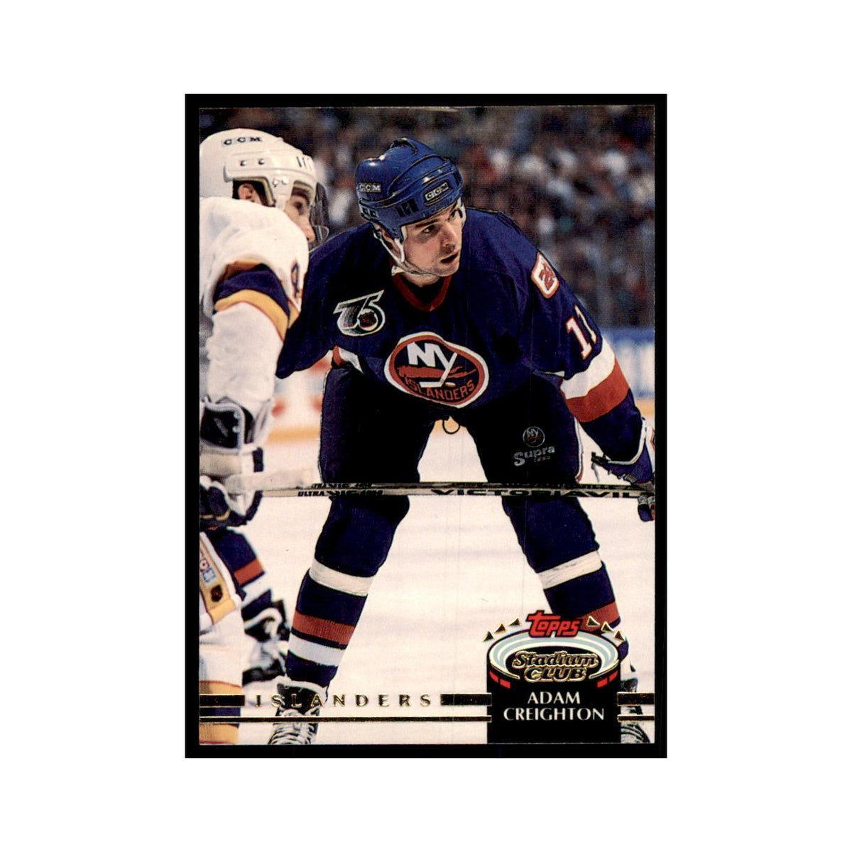 1992 Stadium Club Adam Creighton Hockey Cards #45