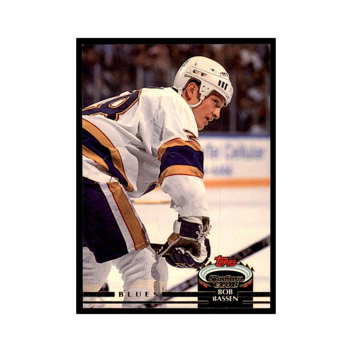 1992 Stadium Club Bob Bassen Hockey Cards #176
