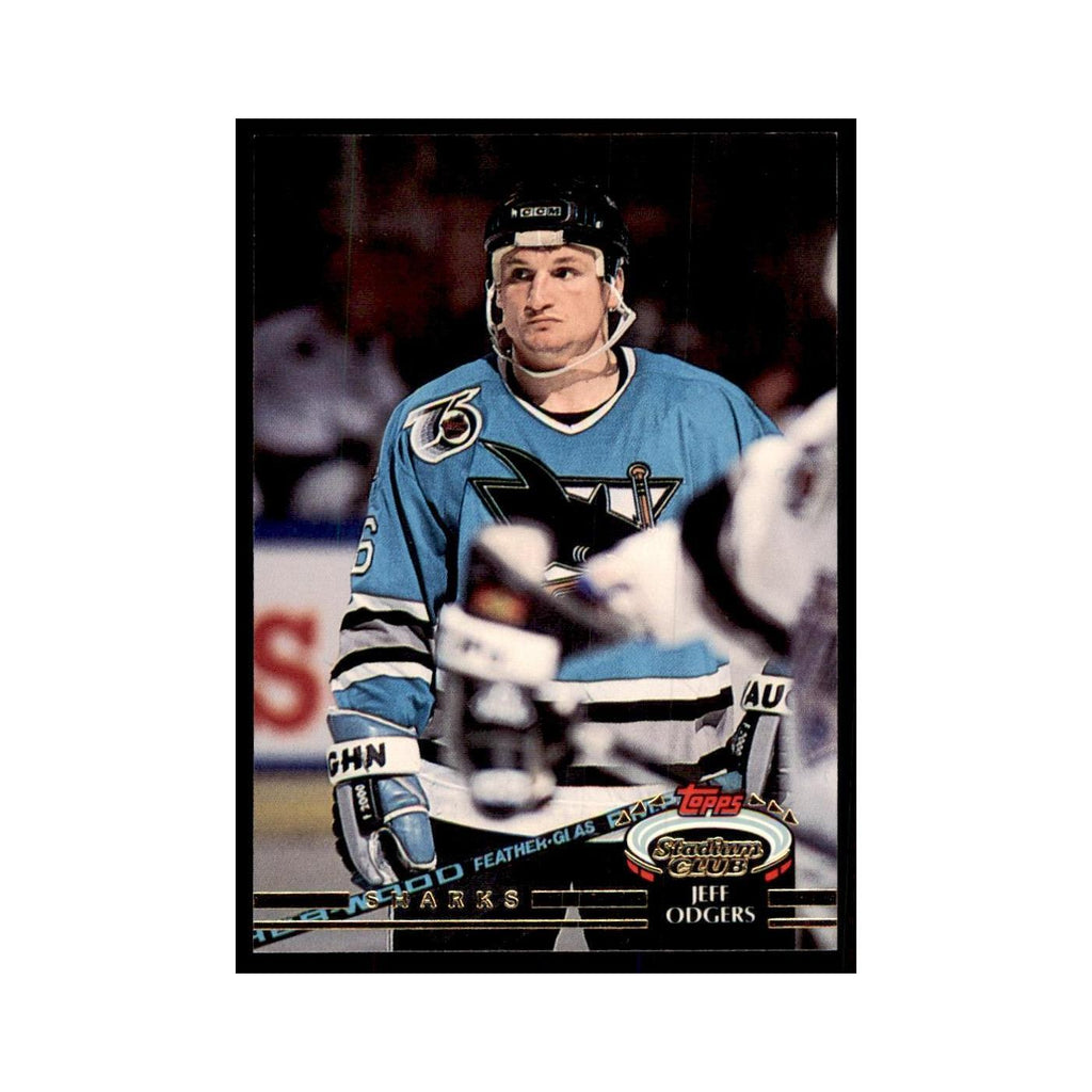 1992 Stadium Club Jeff Odgers Hockey Cards #142