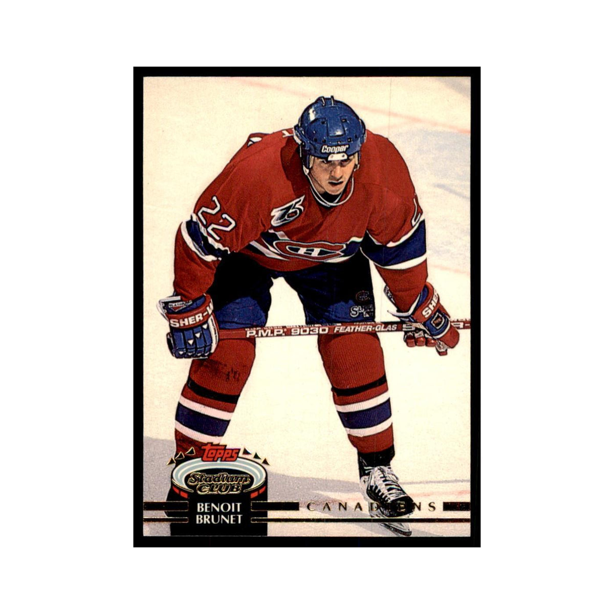 1992 Stadium Club Benoit Brunet Hockey Cards #134