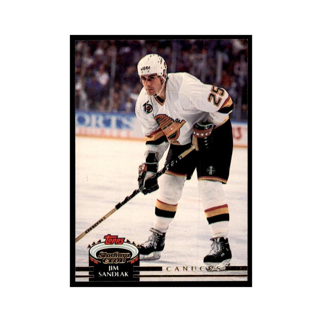 1992 Stadium Club Jim Sandlak Hockey Cards #175