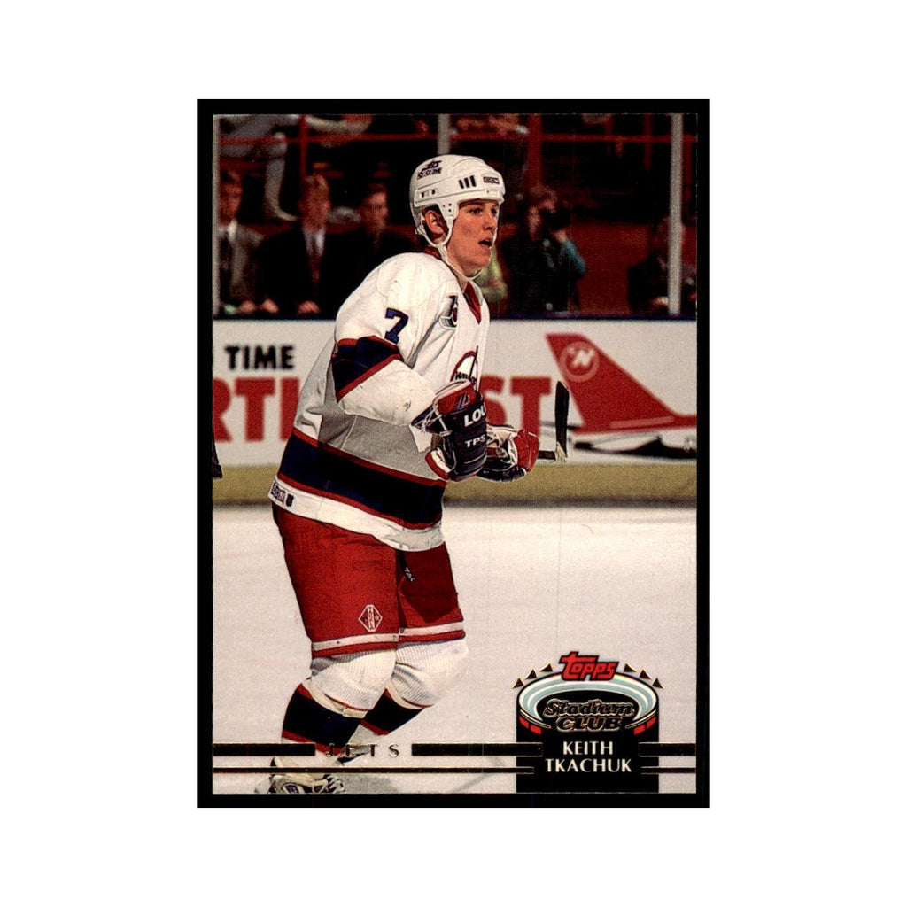 1992 Stadium Club Keith Tkachuk Hockey Cards #116