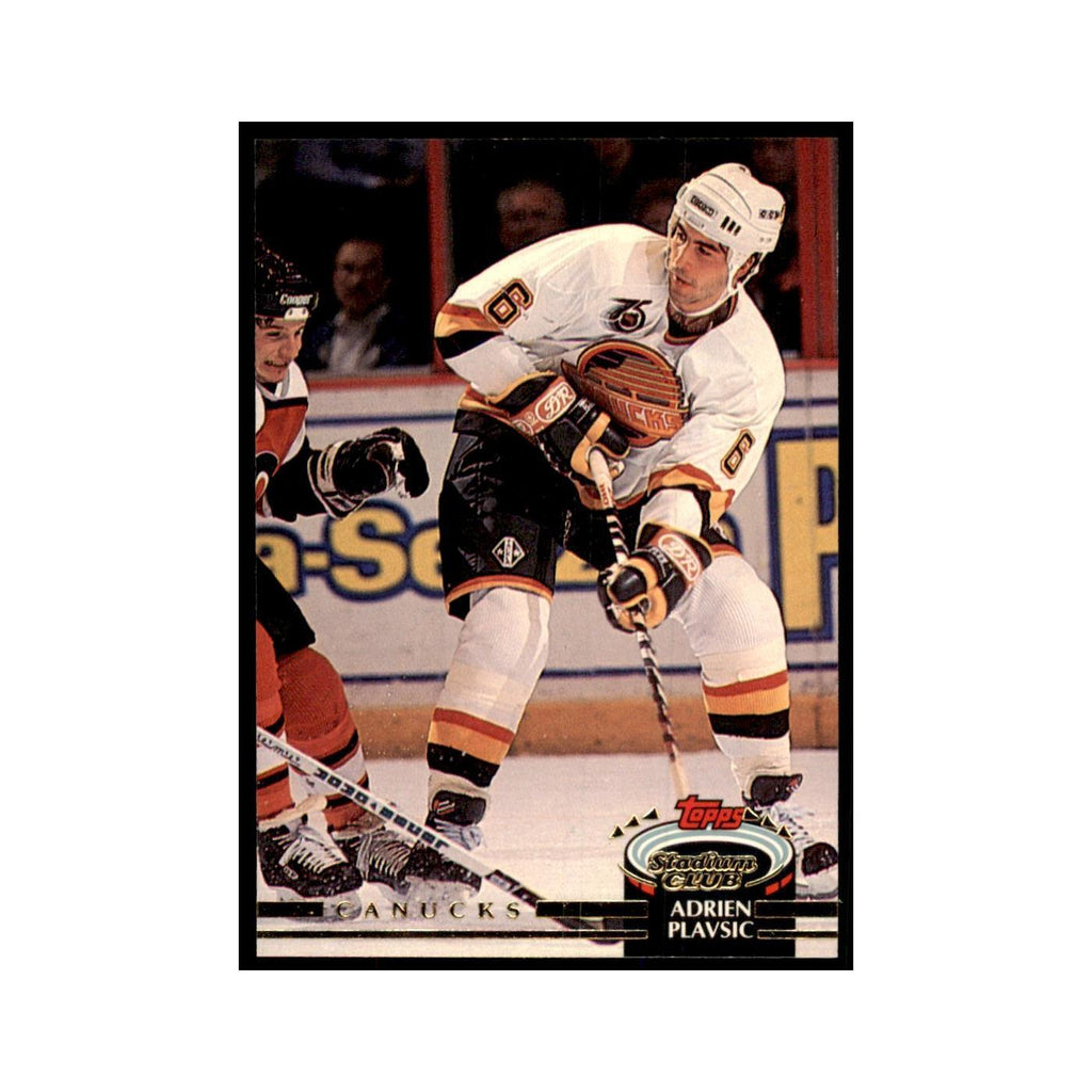 1992 Stadium Club Adrien Plavsic Hockey Cards #15