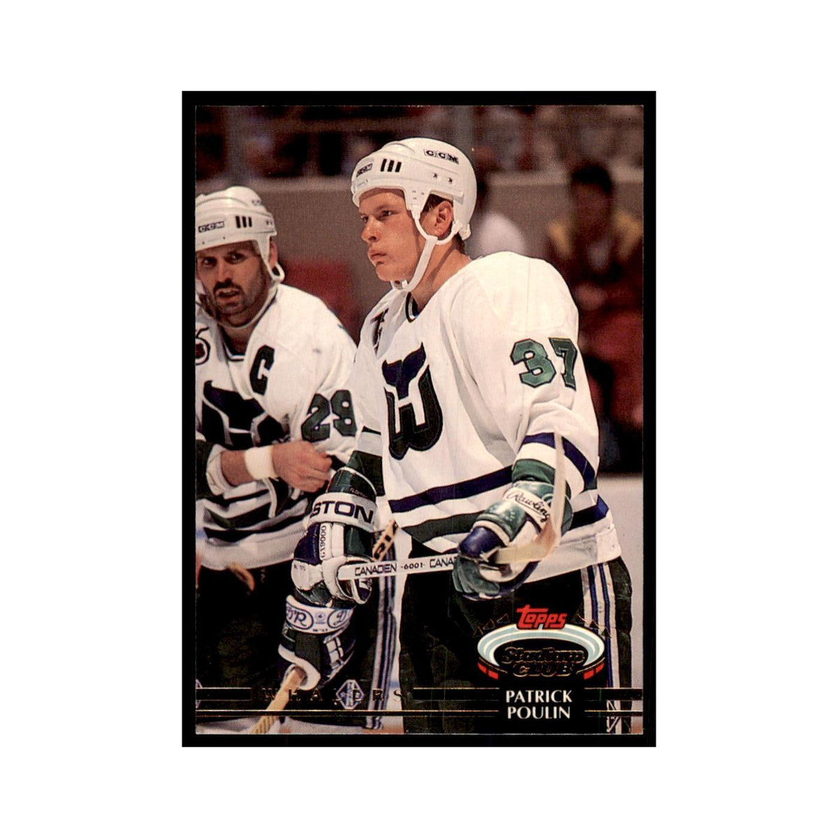 1992 Stadium Club Patrick Poulin Hockey Cards #211