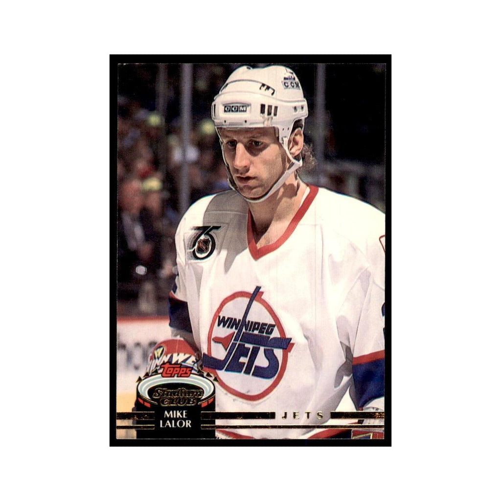 1992 Stadium Club Mike Lalor Hockey Cards #190
