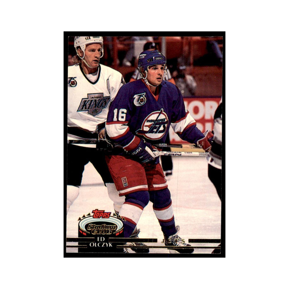 1992 Stadium Club Ed Olczyk Hockey Cards #157