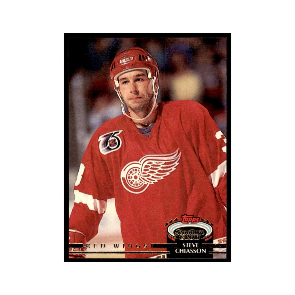 1992 Stadium Club Steve Chiasson Hockey Cards #105