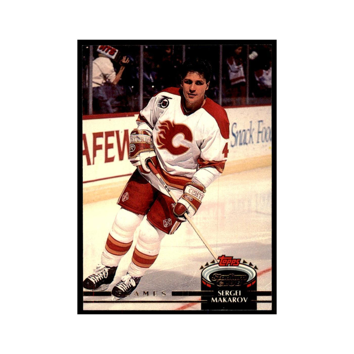 1992 Stadium Club Sergei Makarov Hockey Cards #217