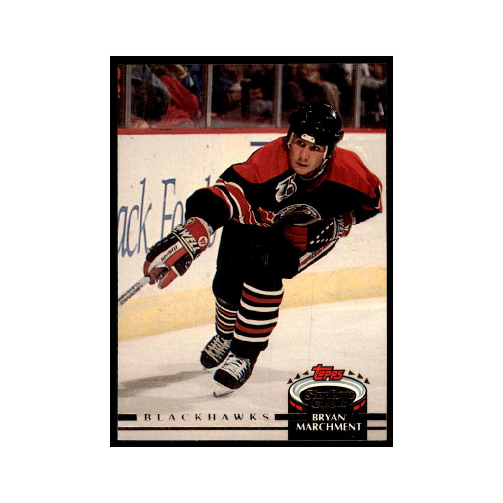 1992 Stadium Club Bryan Marchment Hockey Cards #148