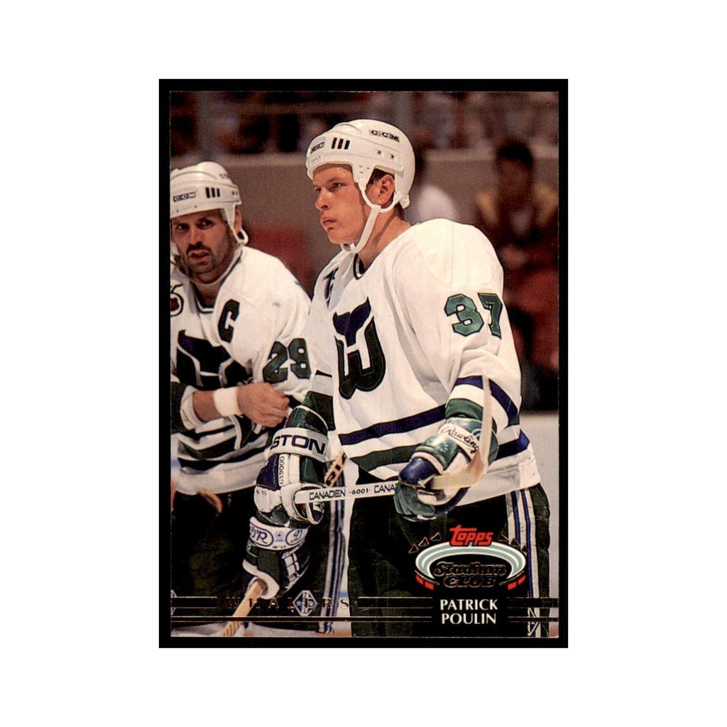 1992 Stadium Club Patrick Poulin Hockey Cards #211