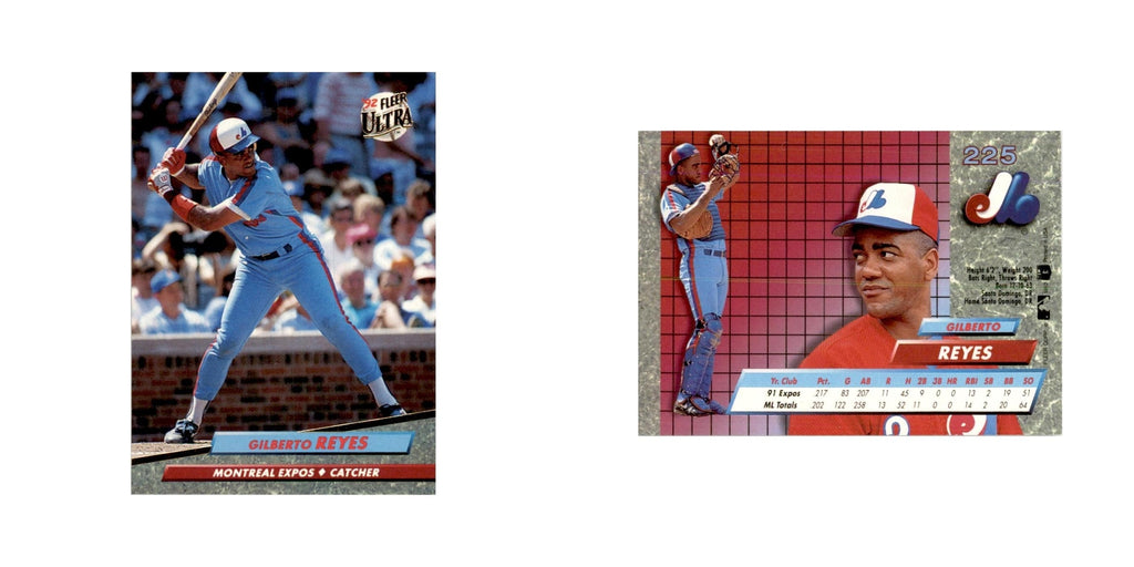 1992 Fleer Ultra Gilberto Reyes Baseball Cards #225