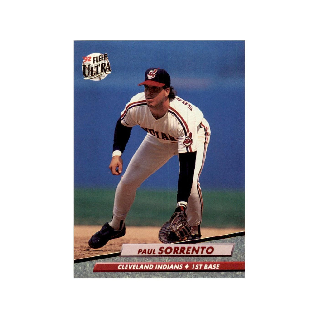 1992 Fleer Ultra Paul Sorrento Baseball Cards #357