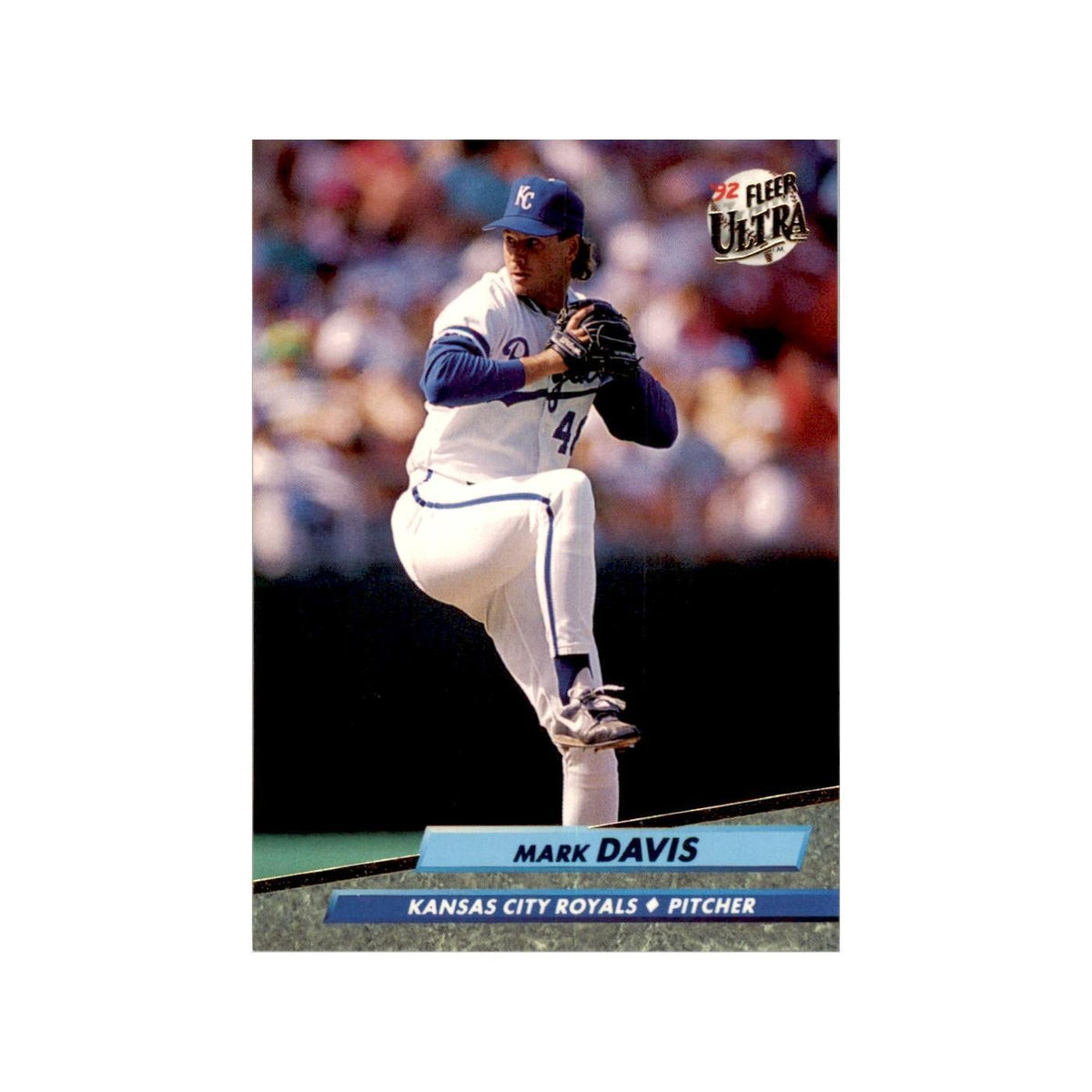 1992 Fleer Ultra Mark Davis Baseball Cards #369