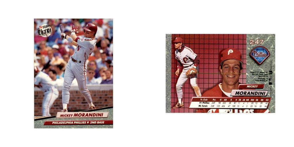 1992 Fleer Ultra Mickey Morandini Baseball Cards #247