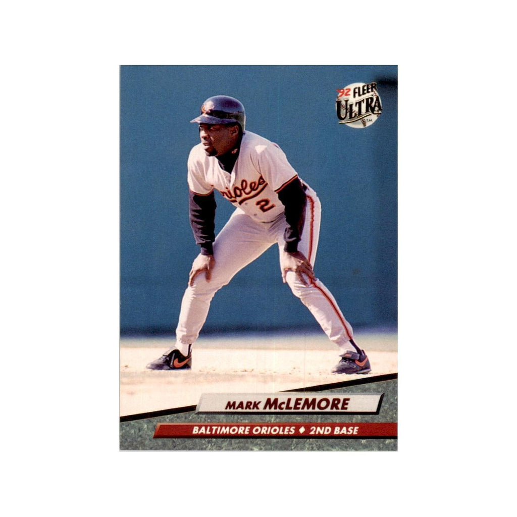 1992 Fleer Ultra Mark McLemore Baseball Cards #304