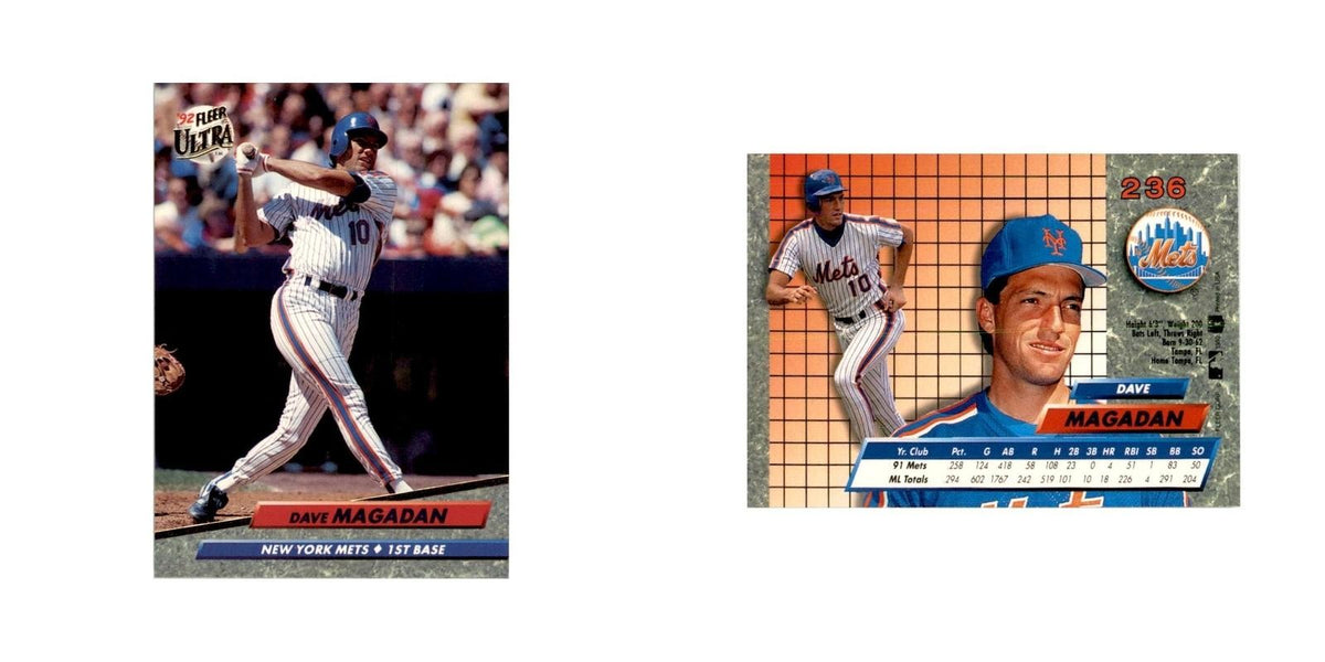 1992 Fleer Ultra Dave Magadan Baseball Cards #236