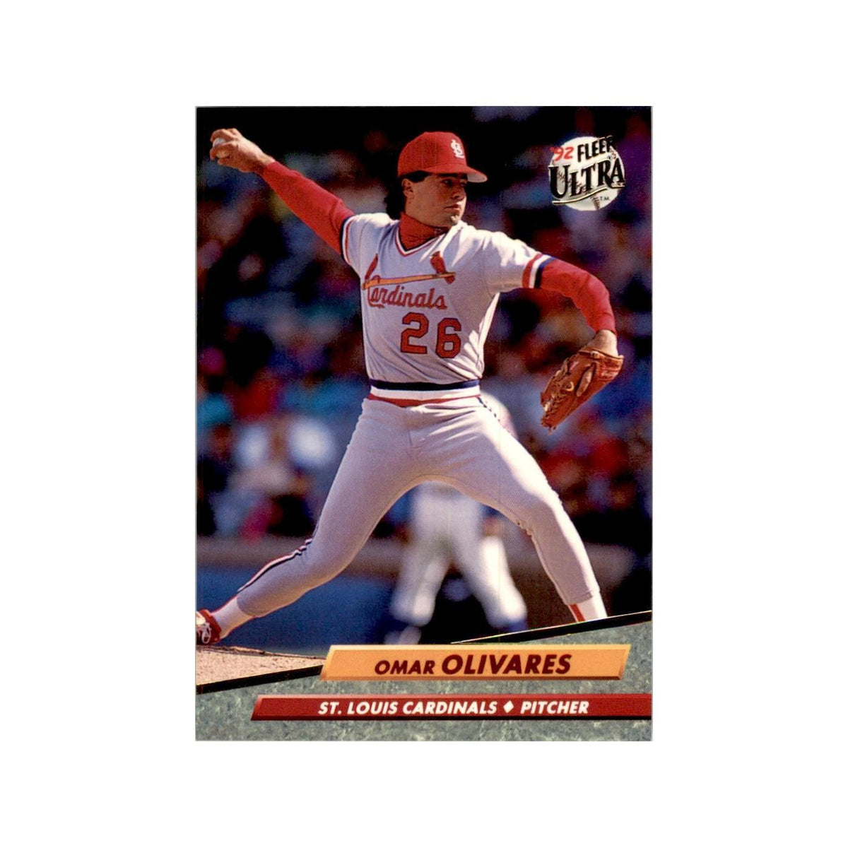 1992 Fleer Ultra Omar Olivares Baseball Cards #266