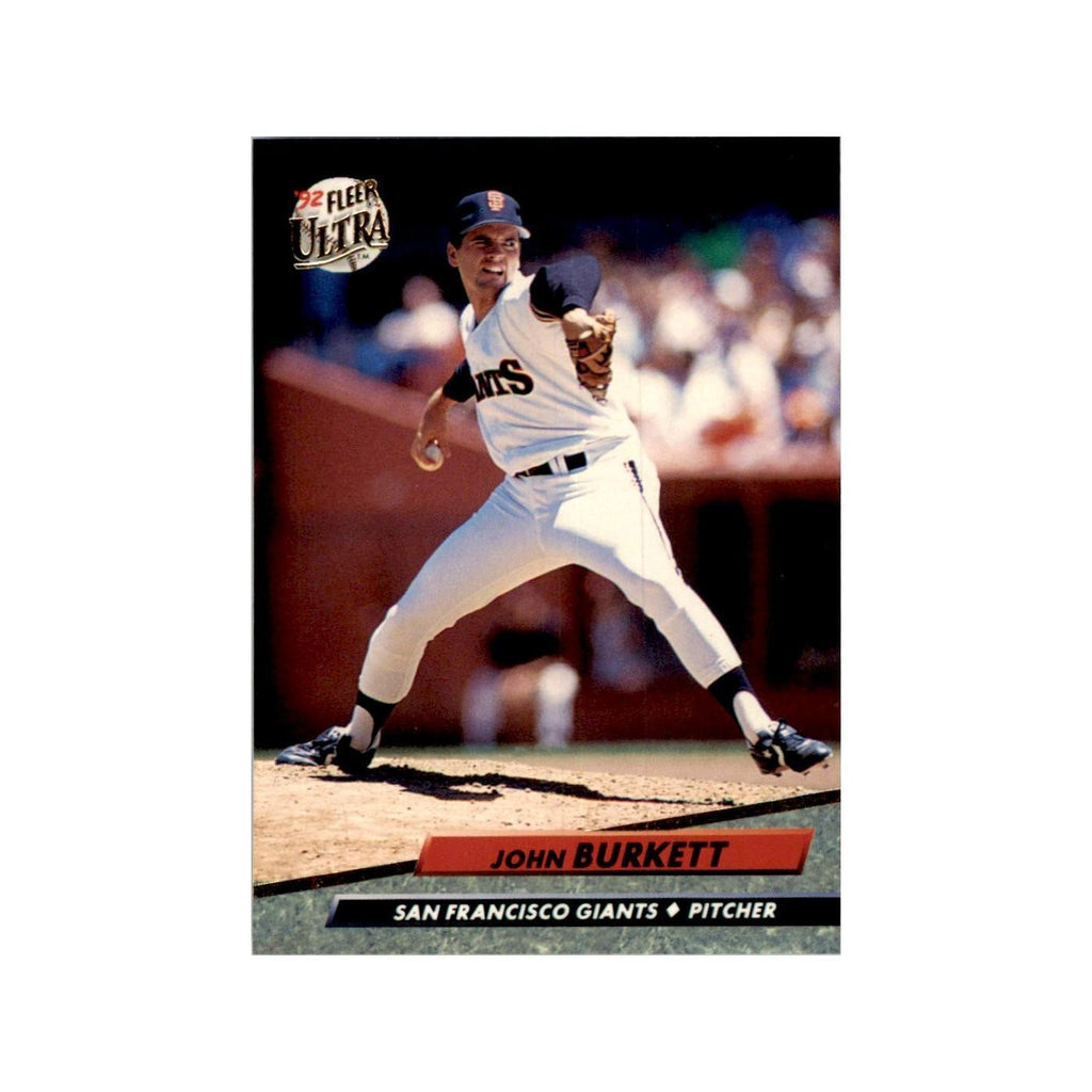 1992 Fleer Ultra John Burkett Baseball Cards #286