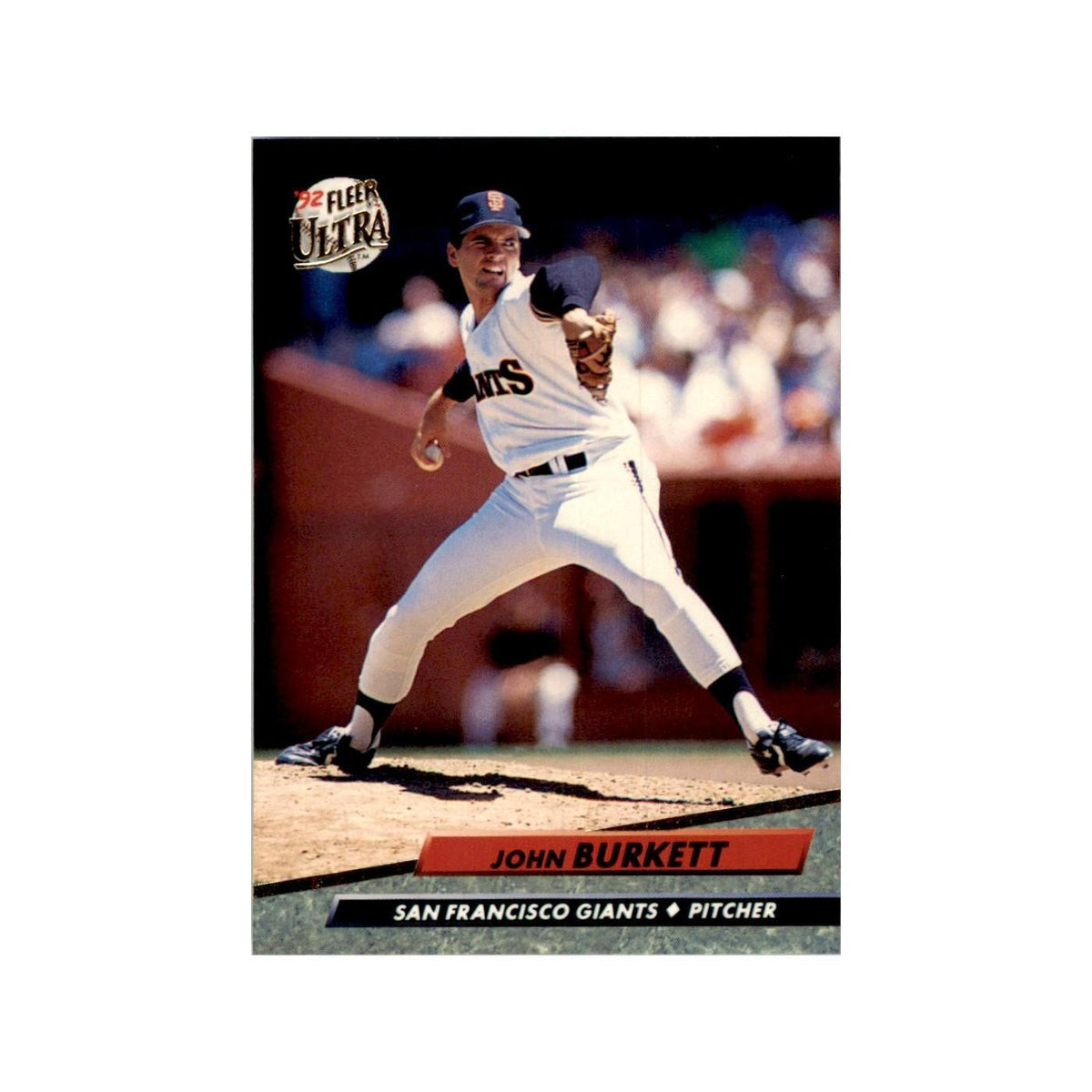 1992 Fleer Ultra John Burkett Baseball Cards #286