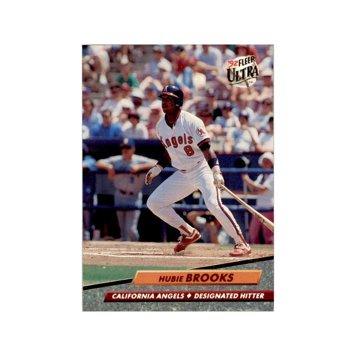 1992 Fleer Ultra Hubie Brooks Baseball Cards #322