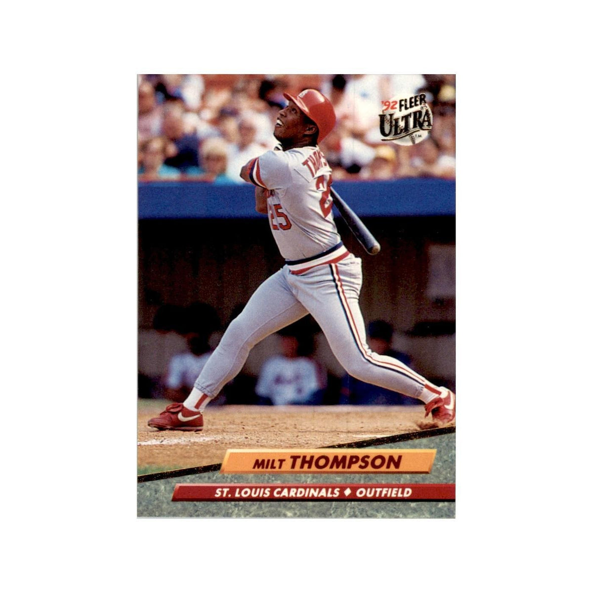 1992 Fleer Ultra Milt Thompson Baseball Cards #272