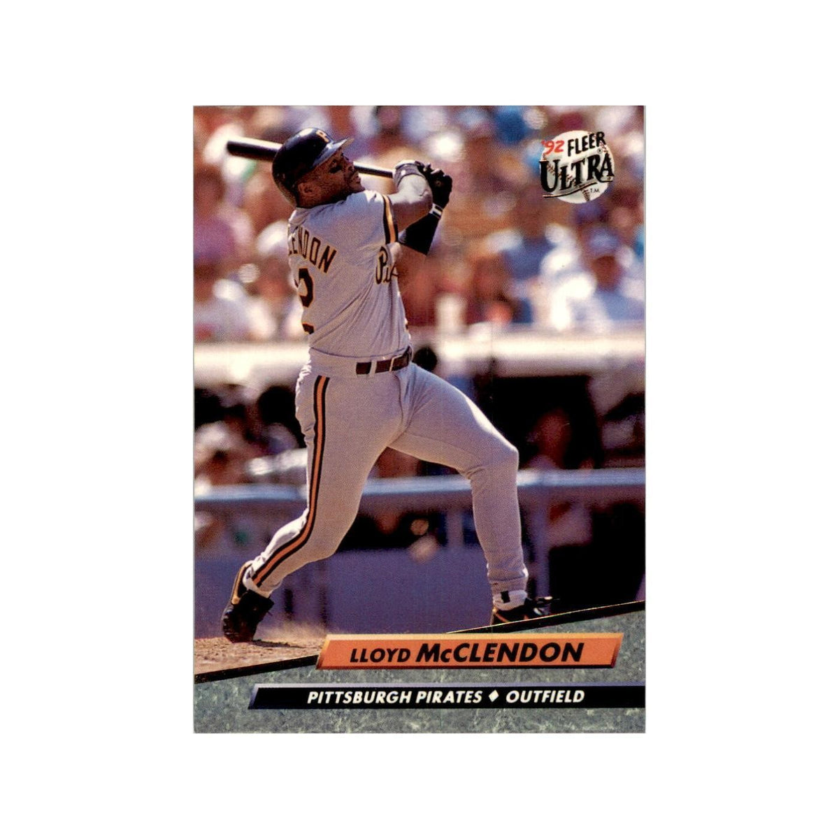 1992 Fleer Ultra Lloyd McClendon Baseball Cards #256