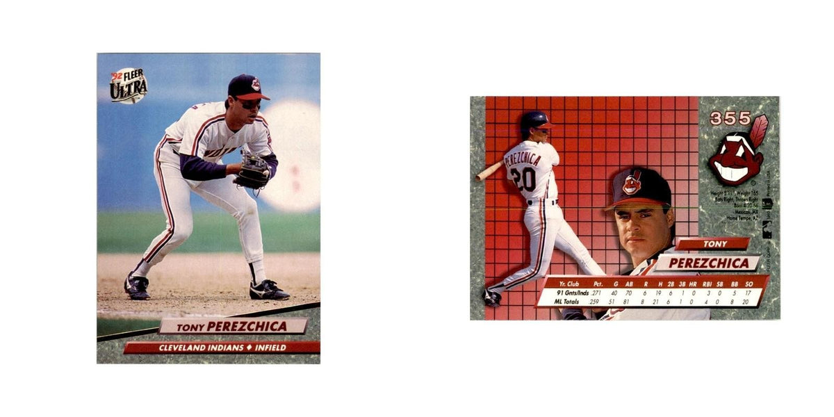 1992 Fleer Ultra Tony Perezchica Baseball Cards #355