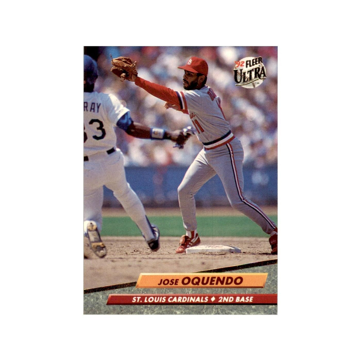 1992 Fleer Ultra Jose Oquendo Baseball Cards #267