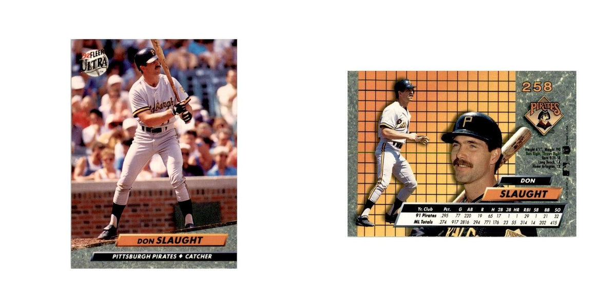 1992 Fleer Ultra Don Slaught Baseball Cards #258