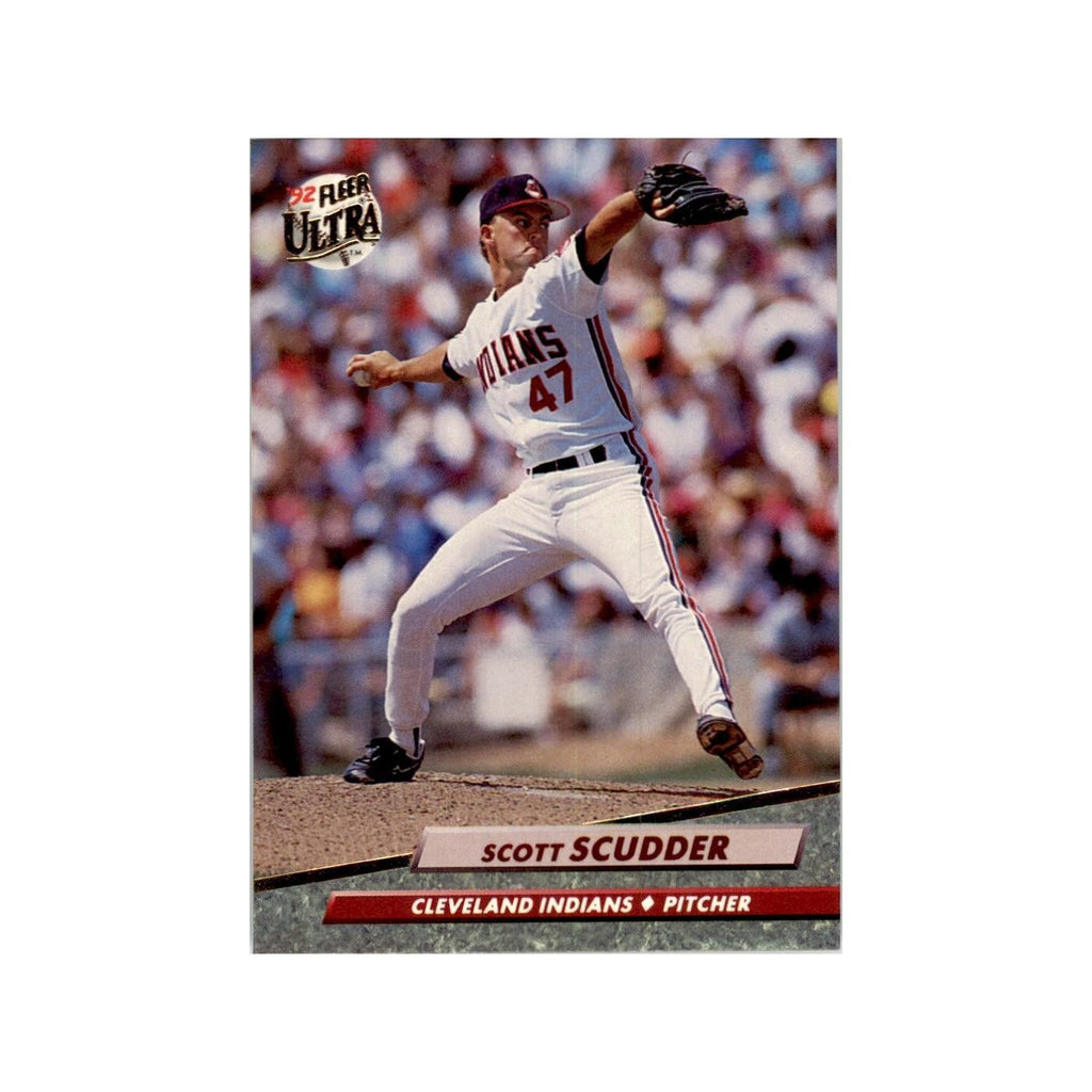 1992 Fleer Ultra Scott Scudder Baseball Cards #356
