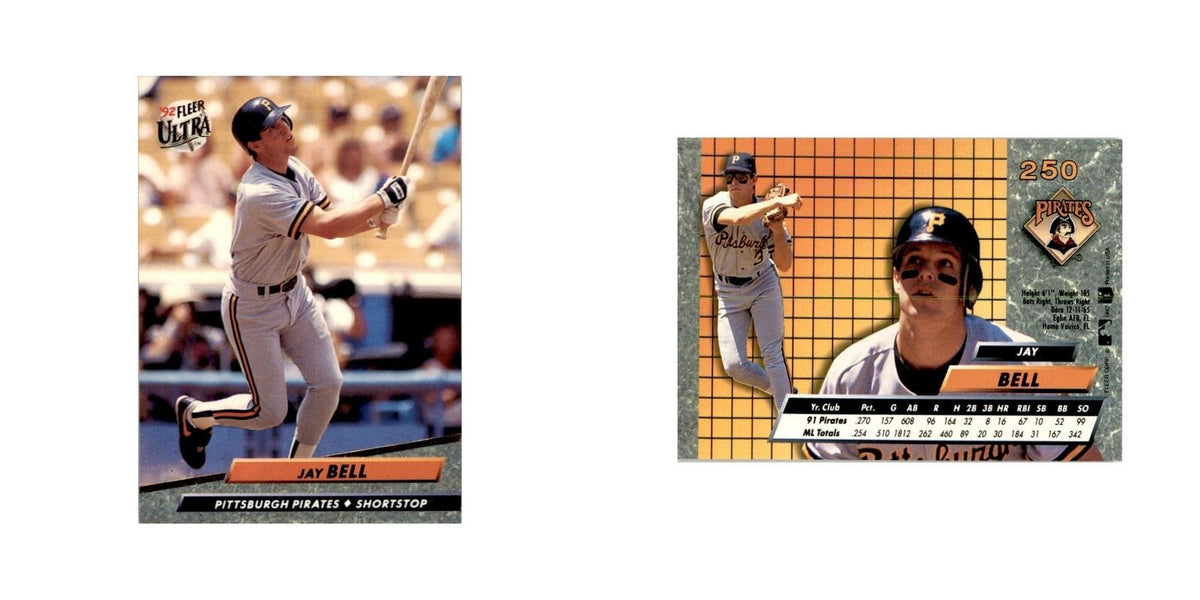 1992 Fleer Ultra Jay Bell Baseball Cards #250
