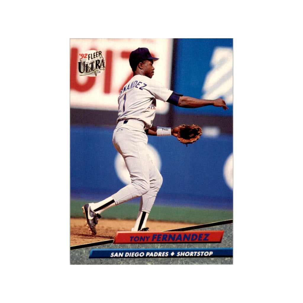 1992 Fleer Ultra Tony Fernandez Baseball Cards #276