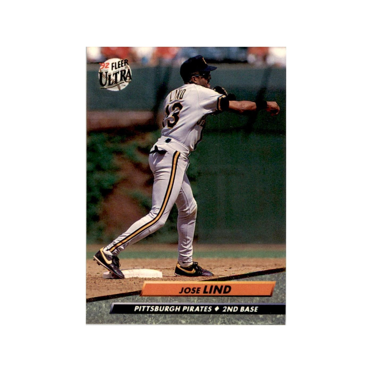 1992 Fleer Ultra Jose Lind Baseball Cards #255