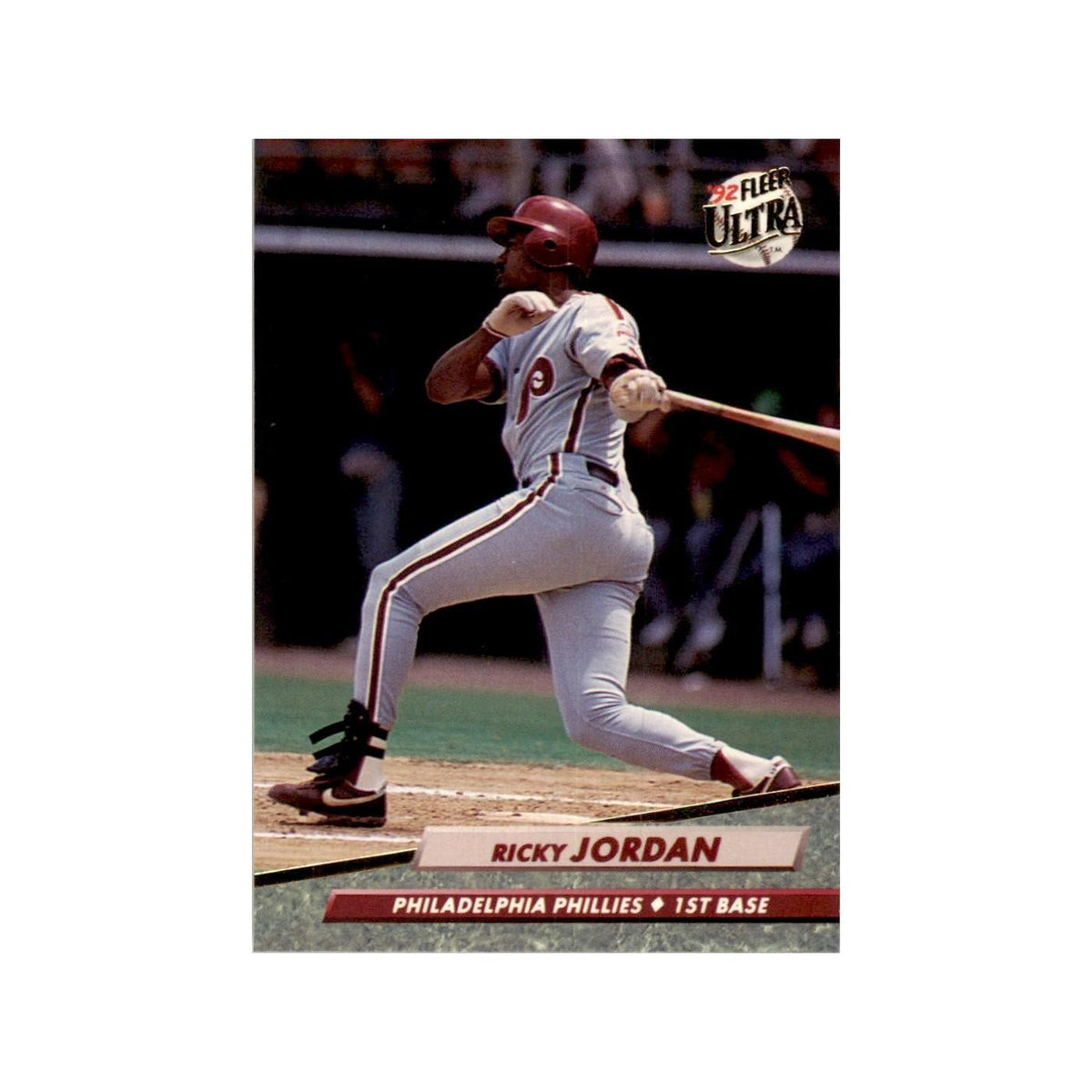 1992 Fleer Ultra Ricky Jordan Baseball Cards #245