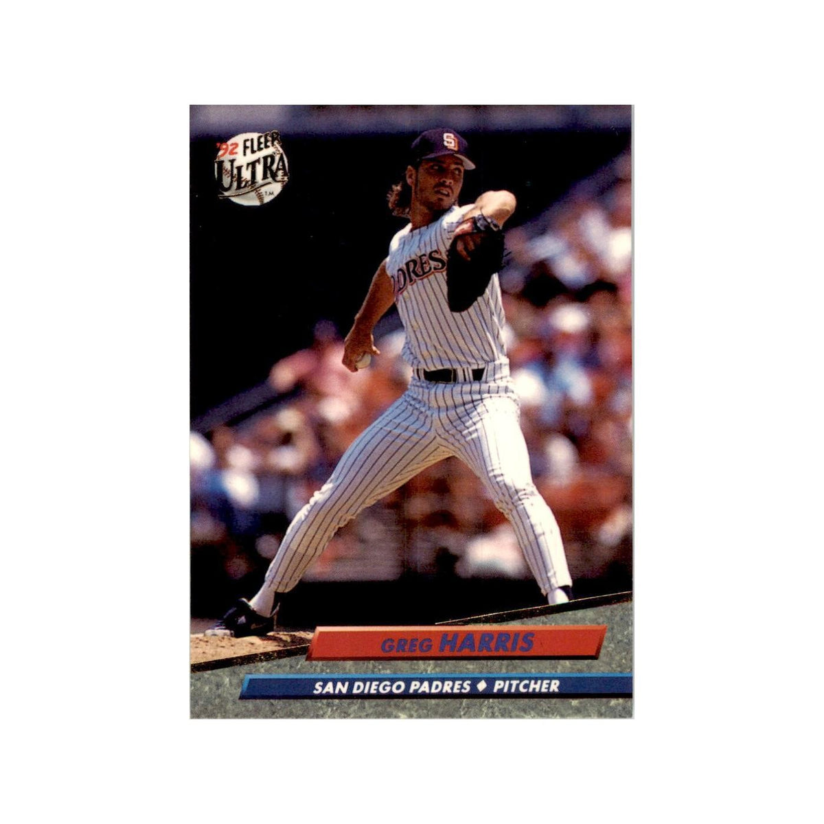 1992 Fleer Ultra Greg Harris Baseball Cards #278