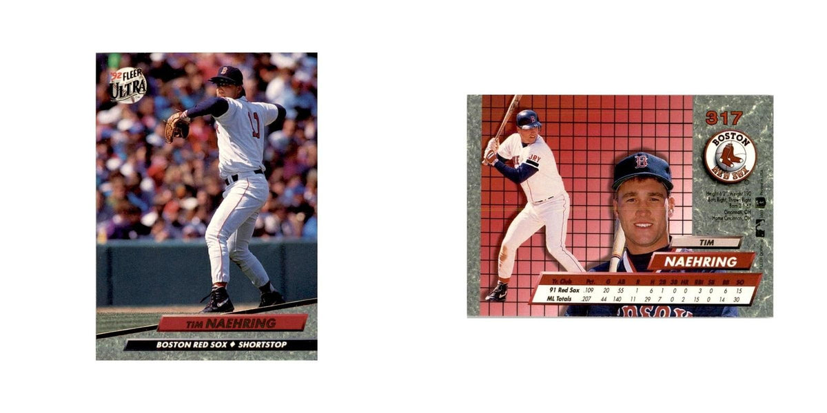 1992 Fleer Ultra Tim Naehring Baseball Cards #317