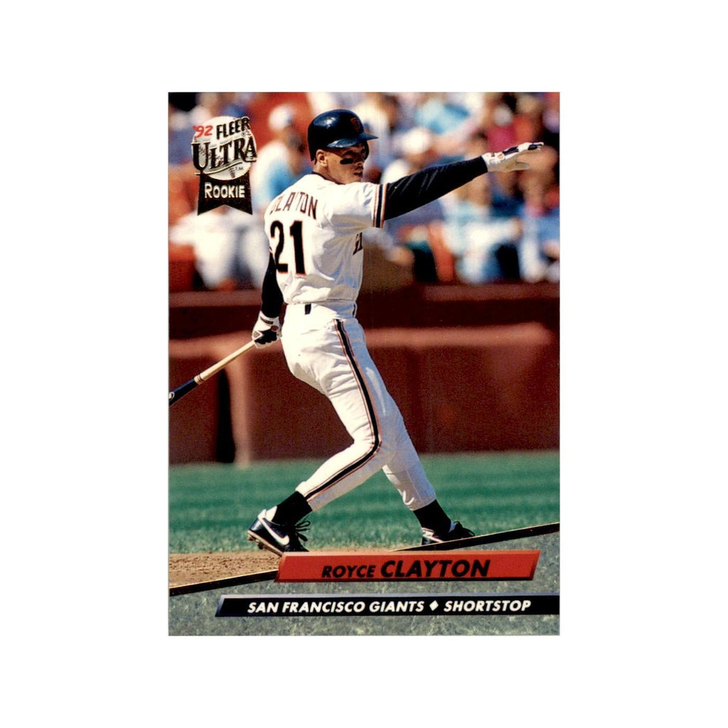1992 Fleer Ultra Royce Clayton Baseball Cards #288