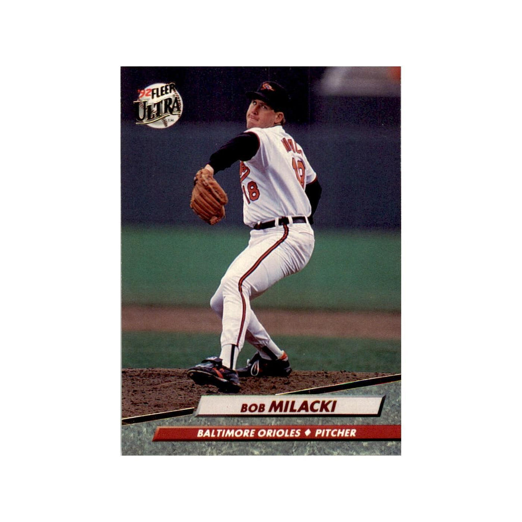1992 Fleer Ultra Bob Milacki Baseball Cards #306