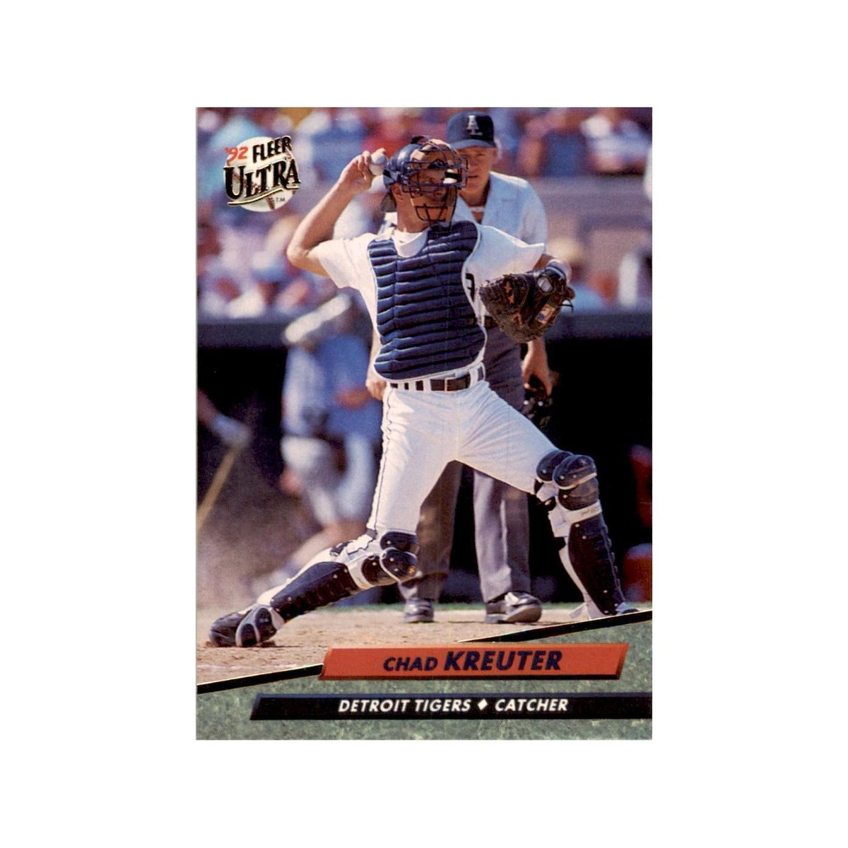 1992 Fleer Ultra Chad Kreuter Baseball Cards #365