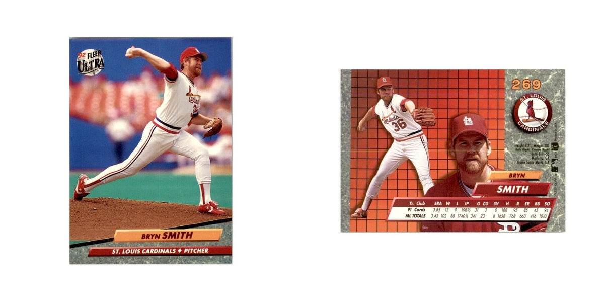 1992 Fleer Ultra Bryn Smith Baseball Cards #269