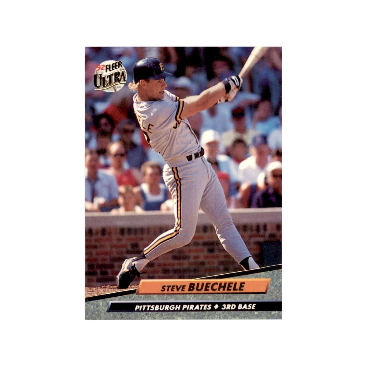 1992 Fleer Ultra Steve Buechele Baseball Cards #252