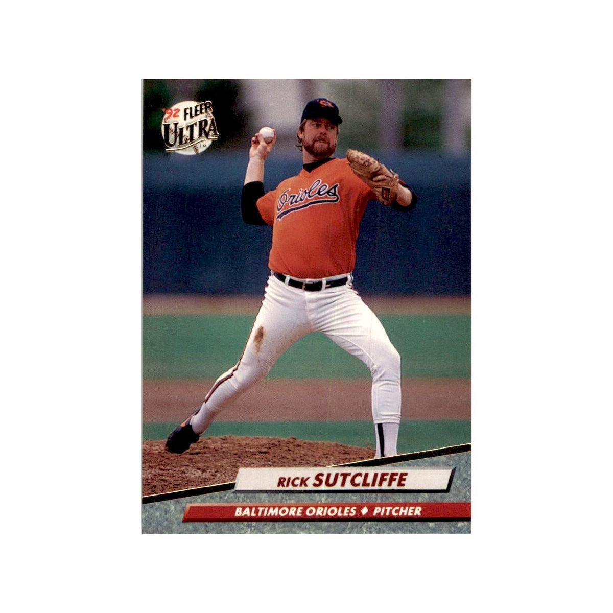 1992 Fleer Ultra Rick Sutcliffe Baseball Cards #309