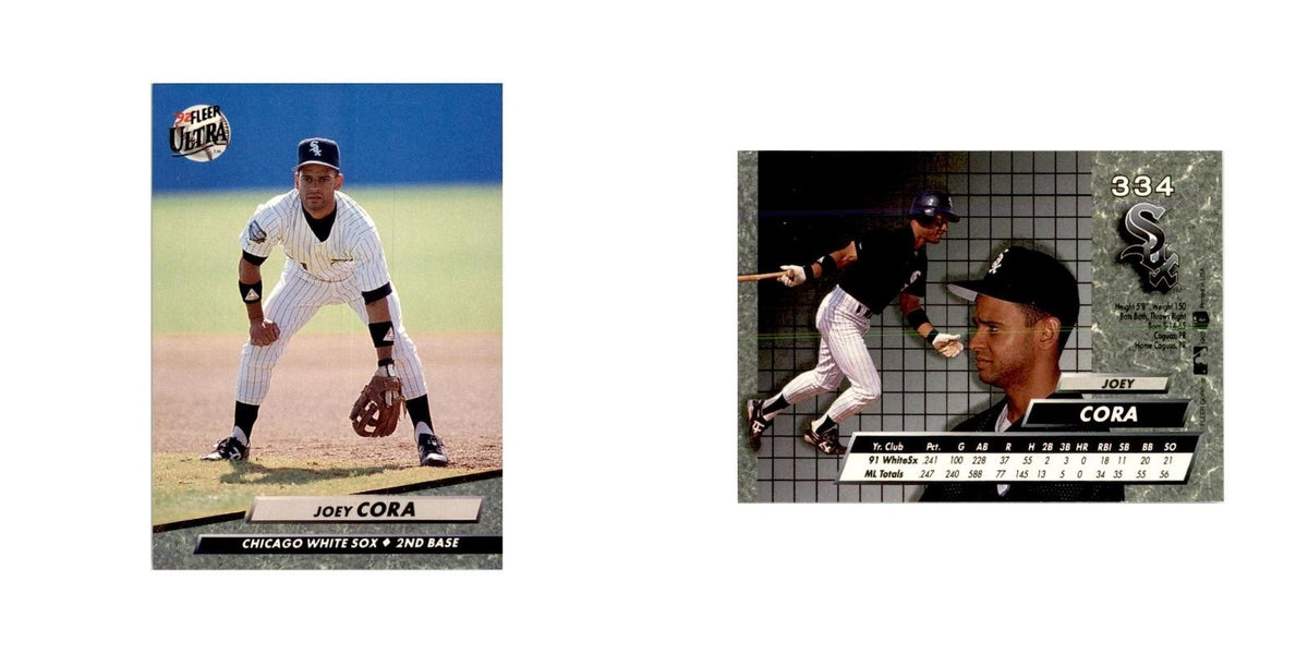 1992 Fleer Ultra Joey Cora Baseball Cards #334