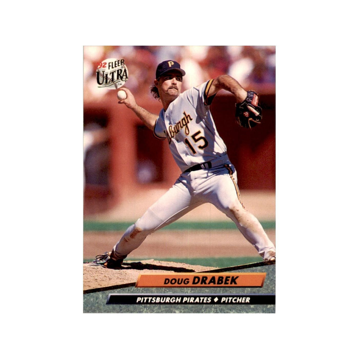 1992 Fleer Ultra Doug Drabek Baseball Cards #253